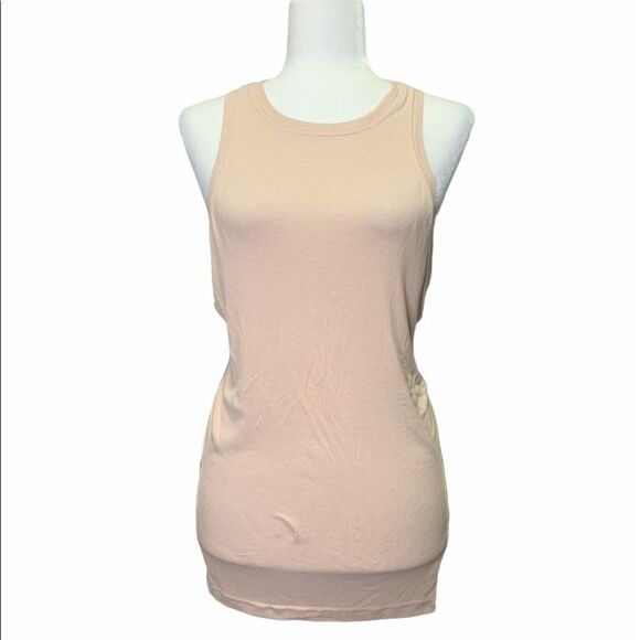 𝅺2/$50 Lululemon Ribbed Racerback Tank Ruched Back - Picture 1 of 6